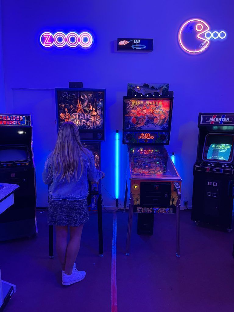 maquinas arcade en centro comercial ABC Serrano