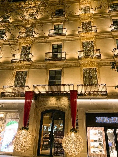 luces de navidad en barcelona