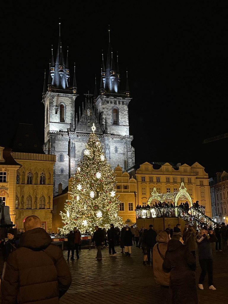 mercado navideño de la plaza vieja de praga